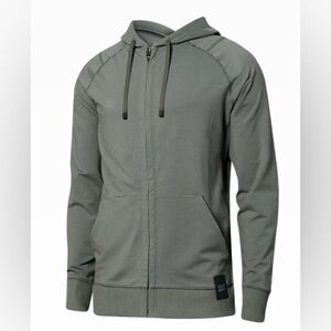 SAXX down time hoodie cargo grey